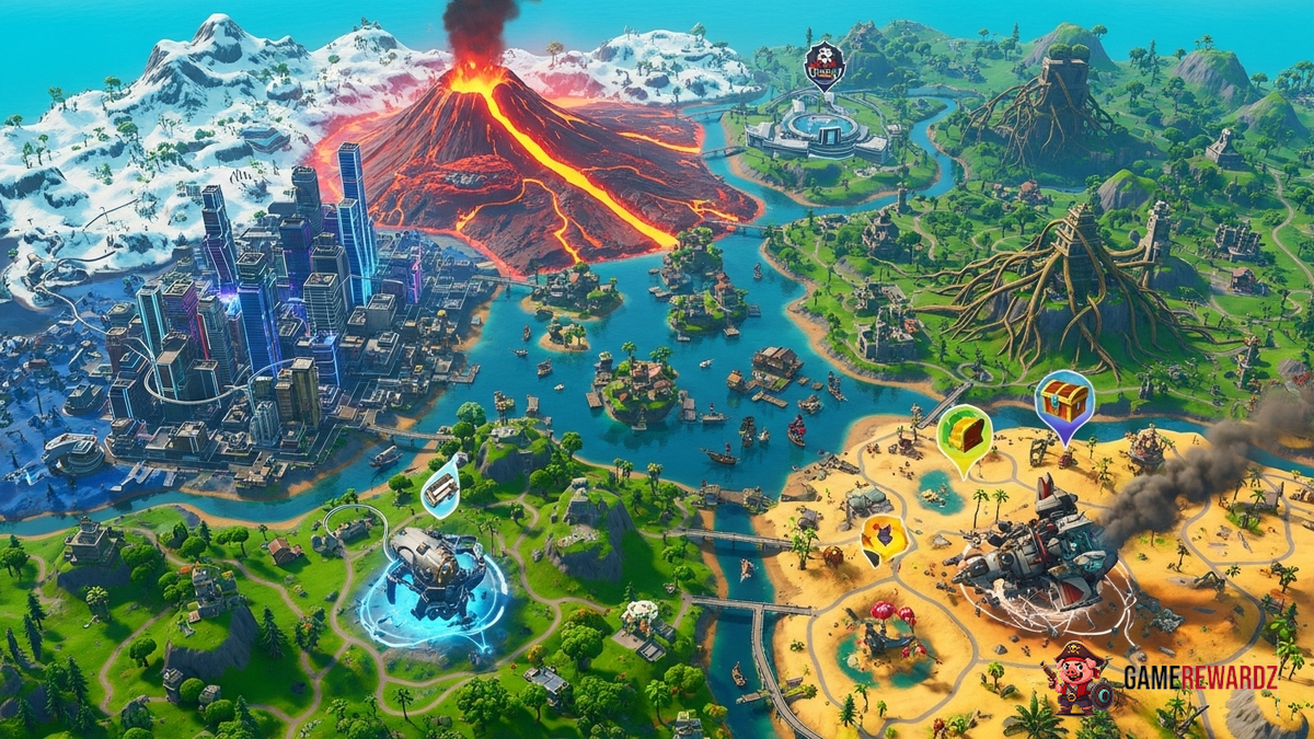 Fortnite Map Changes in 2025
